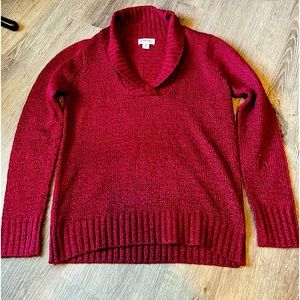 Super Comfy Red Sweater